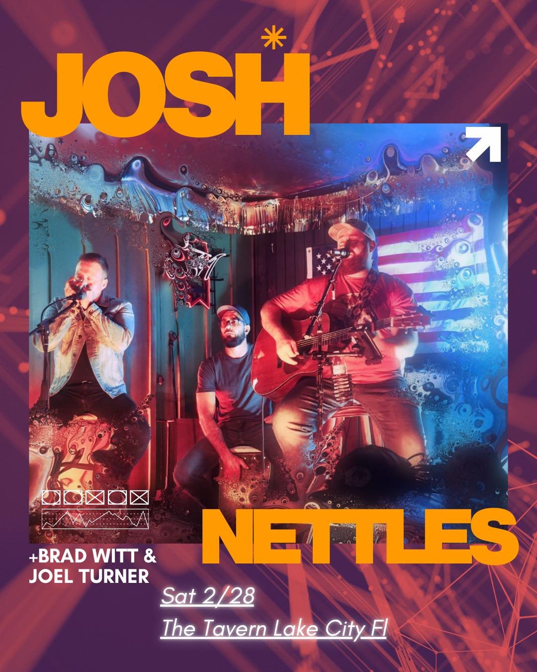 Josh Nettles performing live at The Tavern in Lake City Florida