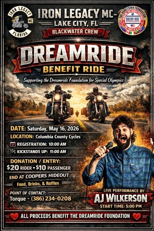 let’s ride for a great cause at Columbia Cycles in Lake City, FL.
