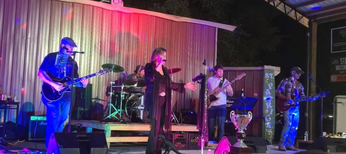 Unfazzed Band performing at Spirit of Suwannee