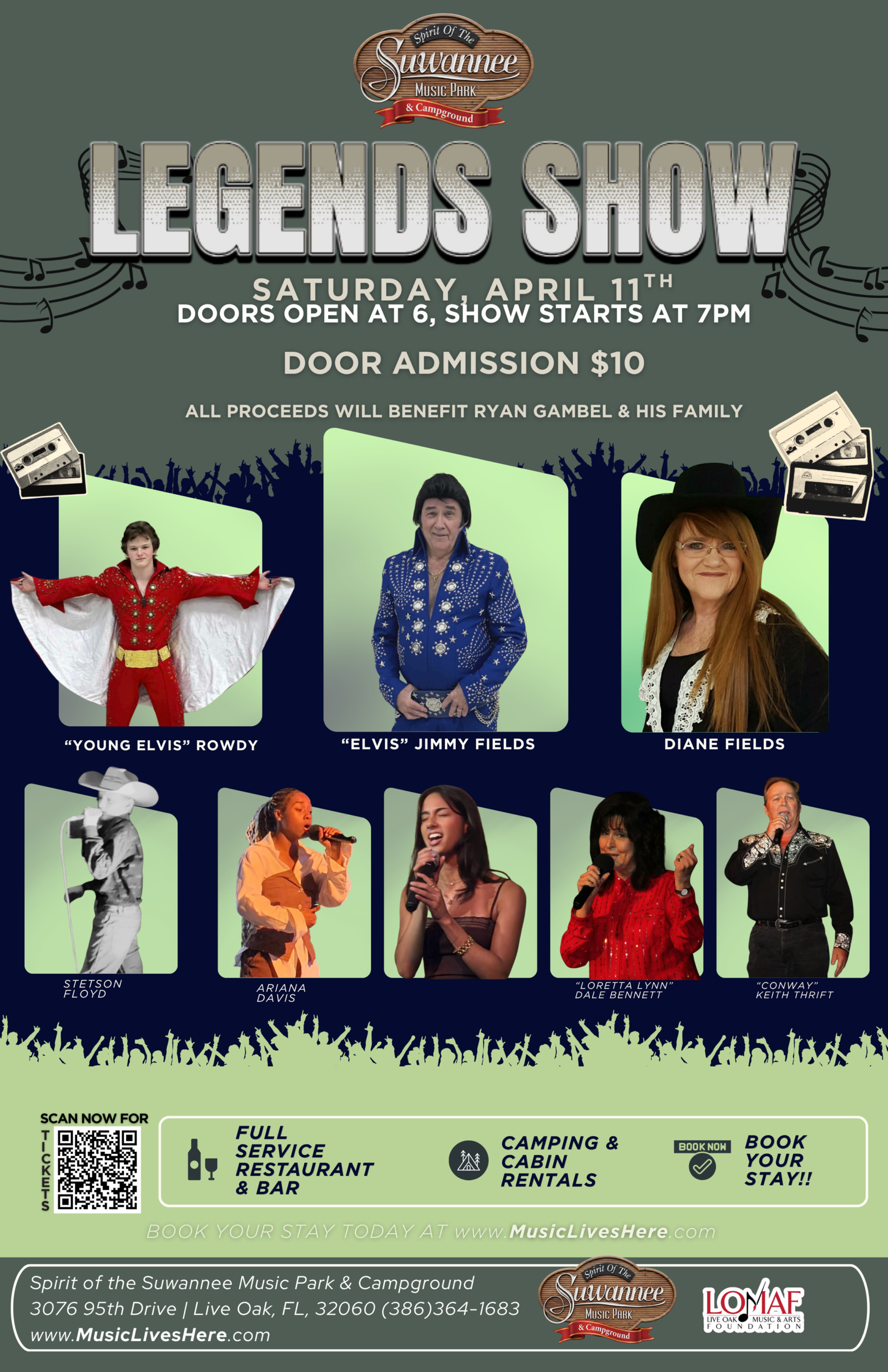 LEGENDS-SHOW at Spirit of Suwannee