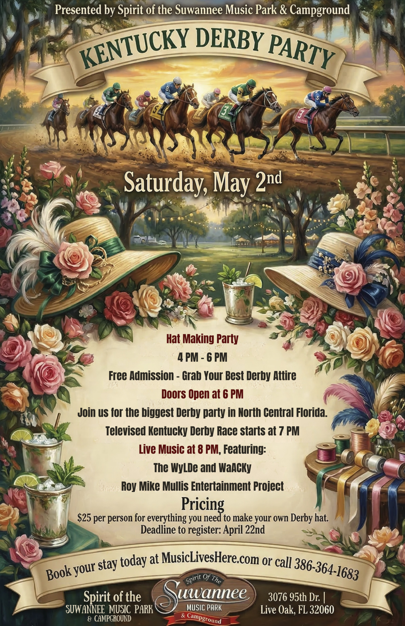 The WyLDe and WaAcCKY Roy Mike Mullis Entertainment Project at Spirit of Suwannee