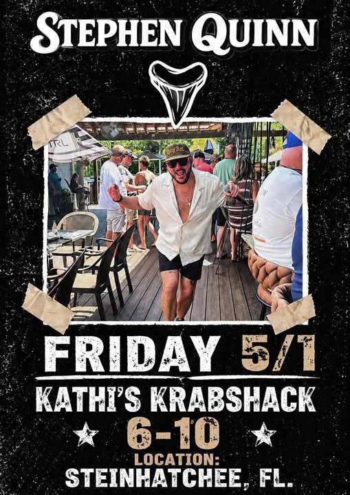Stephen Quinn at Kathi's Krab Shack